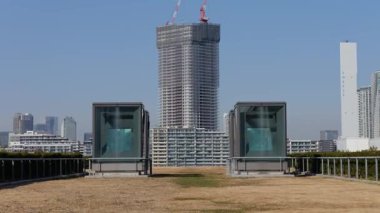 Toyosu Market Çatısı Yeşillik Meydanı Ocak 2025