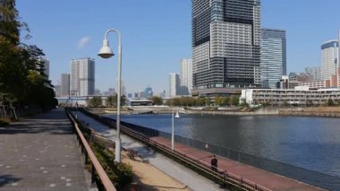 Toyosu Gururi Parkı, Tokyo Japonya Ocak 2025