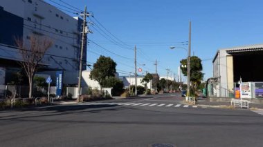 Shinkiba Japonya 'da, Tokyo Peyzaj Ocak 2025