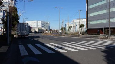 Shinkiba Japonya 'da, Tokyo Peyzaj Ocak 2025