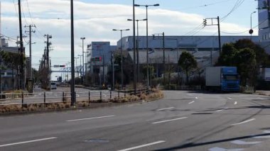 Shinkiba Japonya 'da, Tokyo Peyzaj Ocak 2025