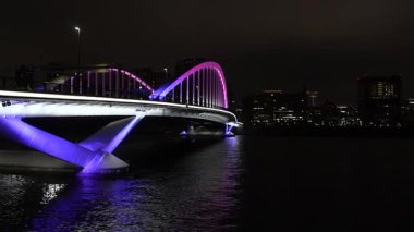 Tsukiji Yeniden Geliştirme, Japonya Tokyo Gece Manzarası 2024