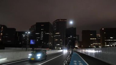 Tsukiji Yeniden Geliştirme, Japonya Tokyo Gece Manzarası 2024