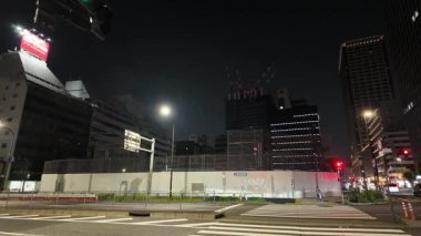 Yaesu Planlanmış Yeniden Geliştirme Alanı Gece Manzarası, Japonya Temmuz 2024