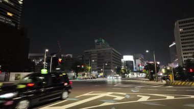 Yaesu Planlanmış Yeniden Geliştirme Alanı Gece Manzarası, Japonya Temmuz 2024