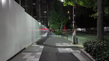 Yaesu Planlanmış Yeniden Geliştirme Alanı Gece Manzarası, Japonya Temmuz 2024