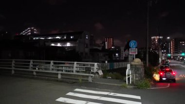 Tokyo Kita Shinagawa Yeniden Geliştirme Alanı Gece Görüşü