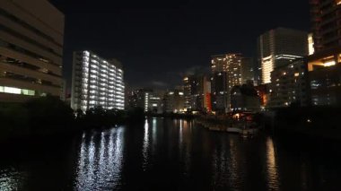 Tokyo Kita Shinagawa Yeniden Geliştirme Alanı Gece Görüşü