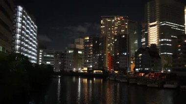 Tokyo Kita Shinagawa Yeniden Geliştirme Alanı Gece Görüşü