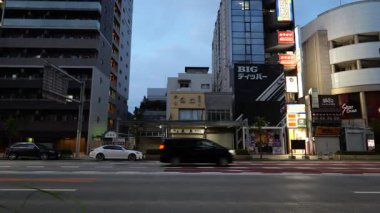 Monzennakacho, Japonya Tokyo Sabah erken saatlerde Ekim 2025