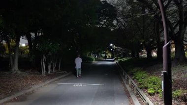Sarue Onshi Park Gece Manzarası, Japonya Tokyo 2025