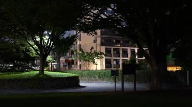 Sarue Onshi Park Gece Manzarası, Japonya Tokyo 2025