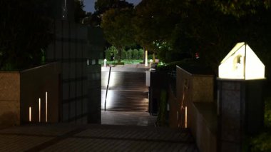 Sarue Onshi Park Gece Manzarası, Japonya Tokyo 2025
