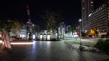 Takanawa Kapısı Şehri, Japonya Tokyo Gece Manzarası 2025