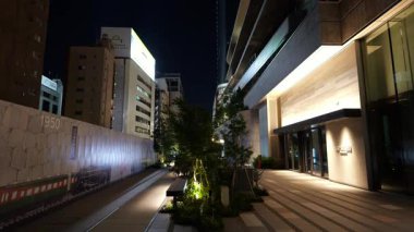 Takanawa Kapısı Şehri, Japonya Tokyo Gece Manzarası 2025