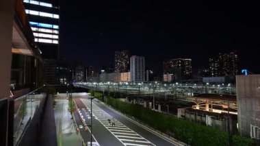 Takanawa Kapısı Şehri, Japonya Tokyo Gece Manzarası 2025