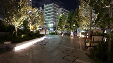 Takanawa Kapısı Şehri, Japonya Tokyo Gece Manzarası 2025