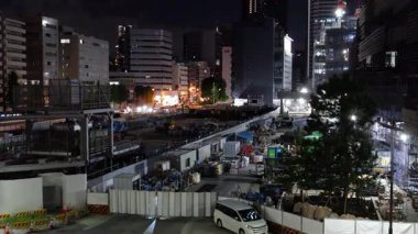 Takanawa Kapısı Şehri, Japonya Tokyo Gece Manzarası 2025