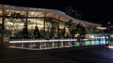 Takanawa Kapısı Şehri, Japonya Tokyo Gece Manzarası 2025