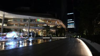 Takanawa Kapısı Şehri, Japonya Tokyo Gece Manzarası 2025