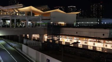 Takanawa Kapısı Şehri, Japonya Tokyo Gece Manzarası 2025