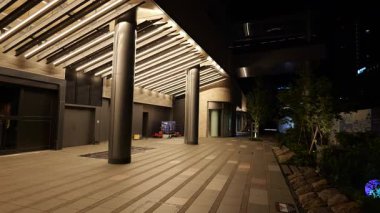 Takanawa Kapısı Şehri, Japonya Tokyo Gece Manzarası 2025