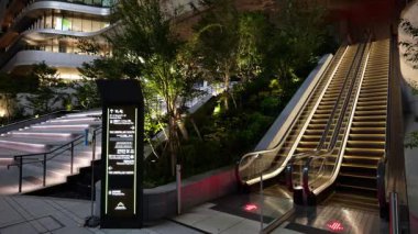 Takanawa Kapısı Şehri, Japonya Tokyo Gece Manzarası 2025