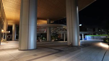 Takanawa Kapısı Şehri, Japonya Tokyo Gece Manzarası 2025