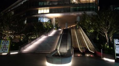 Takanawa Kapısı Şehri, Japonya Tokyo Gece Manzarası 2025