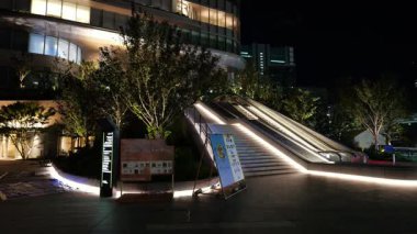 Takanawa Kapısı Şehri, Japonya Tokyo Gece Manzarası 2025