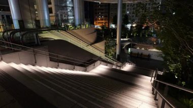 Takanawa Kapısı Şehri, Japonya Tokyo Gece Manzarası 2025