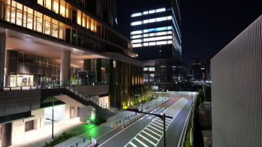 Takanawa Kapısı Şehri, Japonya Tokyo Gece Manzarası 2025