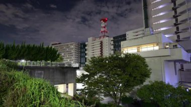 Higashi Shirahige Parkı, Japonya Tokyo Gece Manzarası 2025