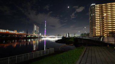 Shioiri Parkı, Japonya Tokyo Gece Manzarası 2025