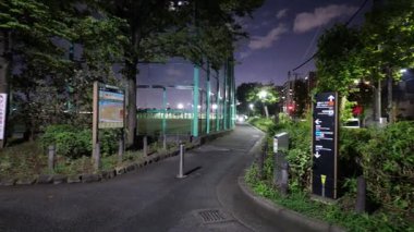 Sumida Parkı, Japonya Tokyo Gece Manzarası Ekim 2025