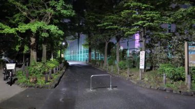Sumida Parkı, Japonya Tokyo Gece Manzarası Ekim 2025