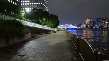 Shinkawa Parkı, Japonya Tokyo Gece Manzarası 2025