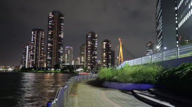 Shinkawa Parkı, Japonya Tokyo Gece Manzarası 2025