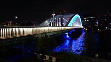 Shinkawa Parkı, Japonya Tokyo Gece Manzarası 2025
