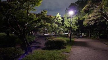 Kiyosumi Parkı, Japonya Tokyo Gece Manzarası 2025