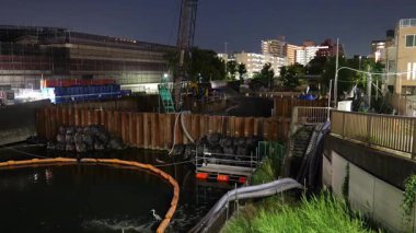 Onagigawa river, Japan Tokyo Night View July 2025