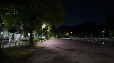 Kiba Parkı, Japonya Tokyo Gece Manzarası 2025
