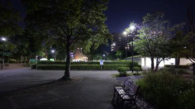 Kiba Parkı, Japonya Tokyo Gece Manzarası 2025