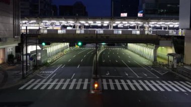 Kinshicho Gece Manzarası, Japonya Tokyo Ağustos 2025