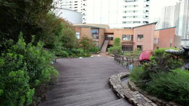 Harumi Triton Meydanı, Japonya Tokyo Sabah 2025