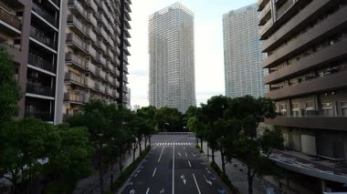 Harumi Triton Meydanı, Japonya Tokyo Sabah 2025