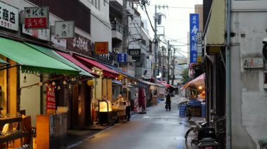 Tsukiji Dış Pazarı, Japonya Tokyo Eylül 2025