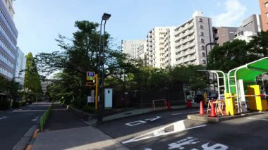 Tsukijigawa Parkı, Japonya Tokyo Eylül 2025