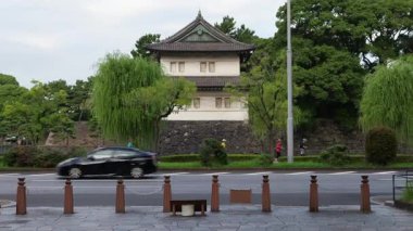 Wadakura Çeşme Parkı, Japonya Tokyo Sabah 2025