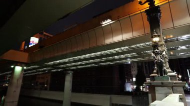 Nihonbashi, Japonya Tokyo Gece Manzarası Temmuz 2025